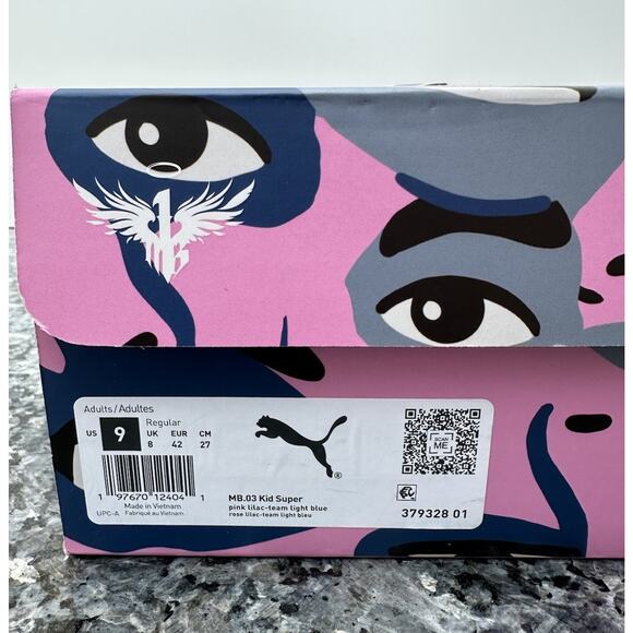 PUMA x KidSuper Studios x MB 37932801 Pink Lilac LAMELO BALL Men’s Size 9 main image 6